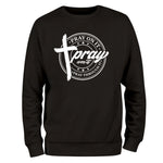 a black sweatshirt with the words today on it