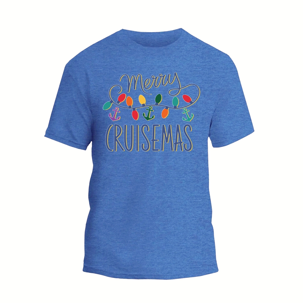 Merry Cruisemas Christmas Shirt, Christmas Cruise Vacation T-shirt