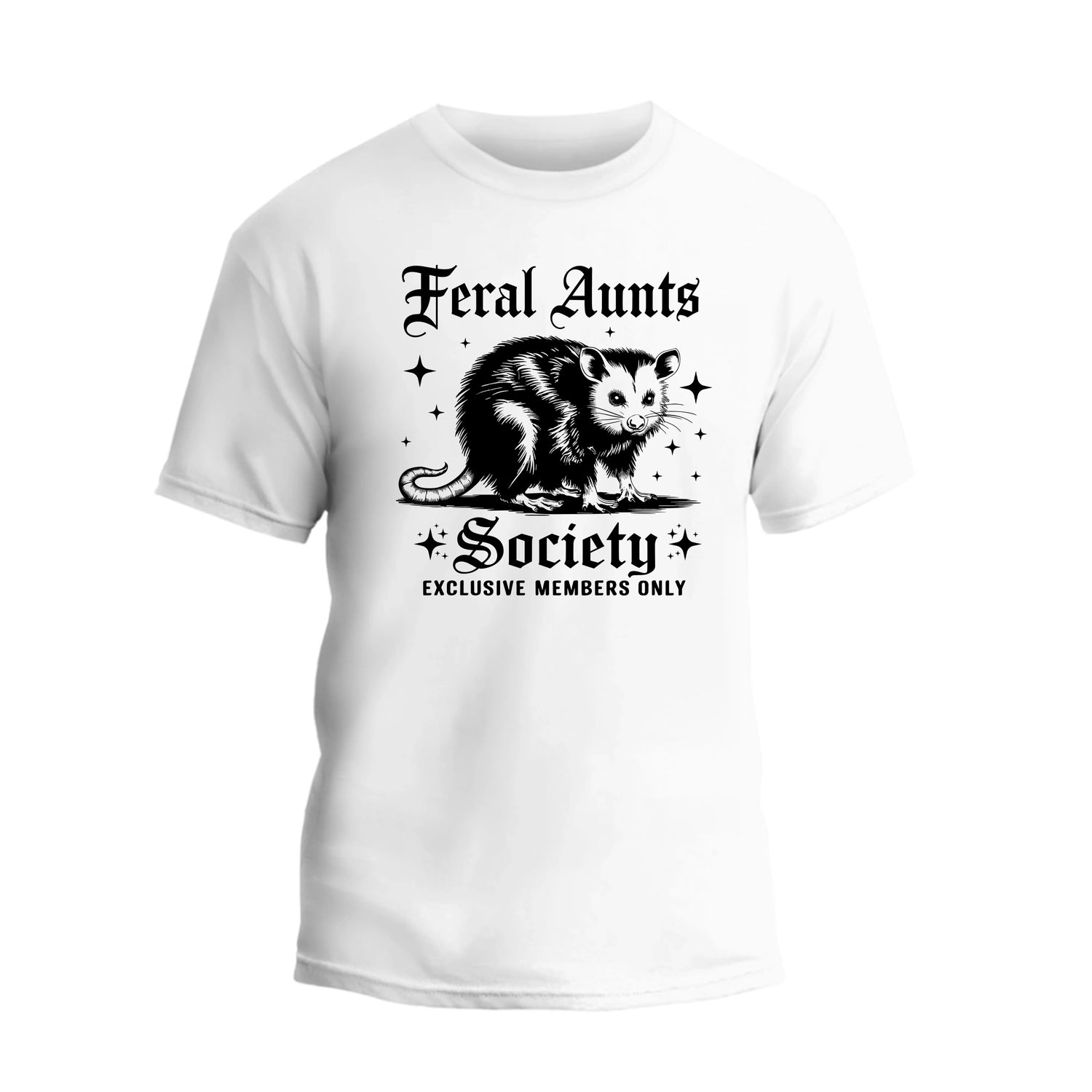 Feral Aunts Society Shirt, Funny Racoon Aunt T-shirt, Gift For Women
