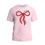 Coquette Bow Merry Christmas Shirt, Christmas Women T-shirt