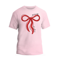 Coquette Bow Merry Christmas Shirt, Christmas Women T-shirt