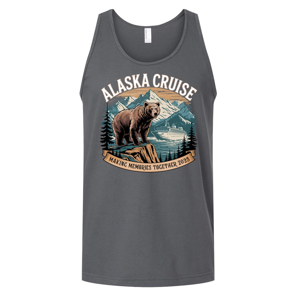 Alaska Cruise 2025 Men Jersey Tank Top, Making Memories Together Tank Top, Fine Jersey Tank Tops