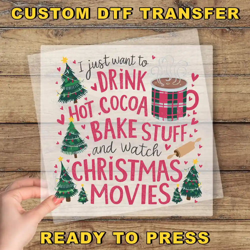 a hand holding a piece of paper that says, i just want to drink hot