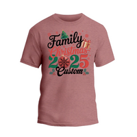 Personalized Family Christmas 2025 Shirts, Christmas Family Matching T-Shirt